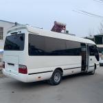 Affordable 25 Seater Used Diesel Japanese Coaster Bus EURO 3 Emission