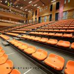 Commercial STUNITY Powder Finish Telescopic Bleacher Seating