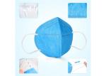 White Color Medical Breathing Mask , Folded Disposable Surgical Masks