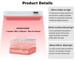 300W Red Light Therapy Machines 660nm 850nm Skin Rejuvenation PDT LED Therapy
