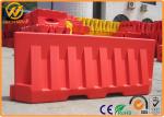 Anti UV Water Filled Plastic Road Traffic Barrier Waterproof Durable 2 M Length