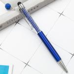 Cute Crystal Pen Diamond Ballpoint Pens Stationery Ballpen 2 In 1 Crystal Stylus