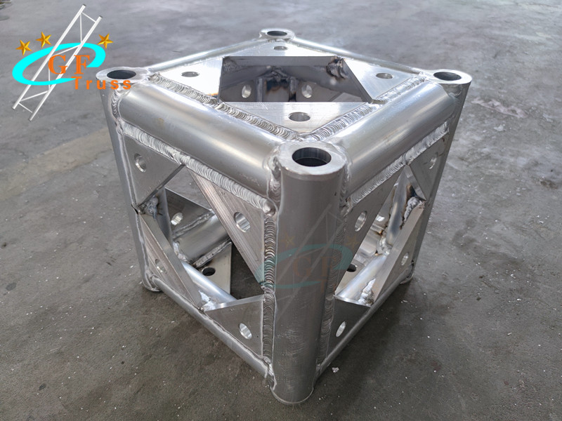 Aluminum Spigot Truss 6 Way Corner Box Block Connector Screw/bolt Square Truss box corner
