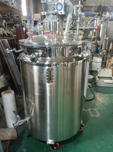 Movable Softgel Medicine Mixing Tank Small High Shear Homogenizing