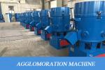 PP Foam PS PET Fibres Plastic Agglomerator Machine Stainless Steel Pot Body