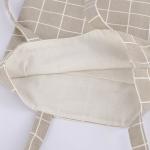 Long Handle Natural Canvas Zippered Tote Bag For Company / Brand Promotion