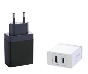 Wholesale USB Type C Quick Charge 3.0 Charger , USB Fast Charger For Samsung S8 / S9 from china suppliers