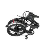 Front Suspension Electric Bike Aluminum Alloy Folding Electric Bicycle 250W 36V