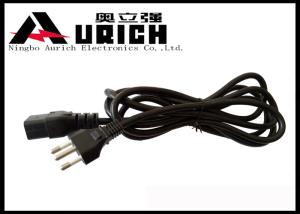 Wholesale Brazilian 3 Round Pin Power Cord For Washing Machine / Microwave Oven INMETRO Approval from china suppliers