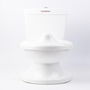 Wholesale Childrens Simulation White Blue Pink Solid Baby Training Potty with Flushing Sound from china suppliers