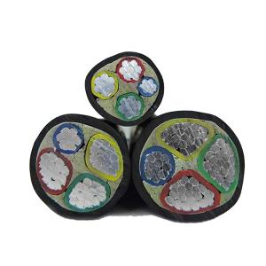Wholesale Direct Burial Aluminum Electrical Cable 4 Core 240mm Instrument Steel Wire from china suppliers