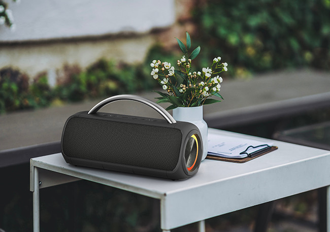 Bluetooth V5.3 Waterproof IPX7 Bluetooth Speaker Immersive 60Hz-20KHz