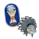 Cartoon Hard Custom Lapel Pins Soft Enamel Pin UV Print Badge Logo Maker Cute