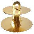 Wholesale DIY Foldable Three Layer Paper Cardboard Cake Stand from china suppliers