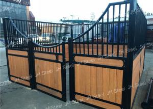 Wholesale China Luxury Horse Equipment Stable Box Front Portable Panels Stall with bamboo wood from china suppliers