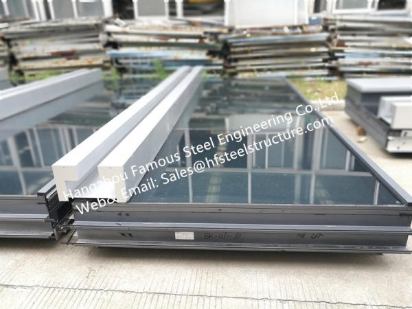 Quality Pre-glazed Double Skin Unitized Glass Façade Curtain Wall Hidden Frame Design and Installation for sale