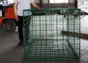 Wholesale Galfan Finishing Welded Gabion Box / Pvc Coated Gabion Box Customized Size from china suppliers