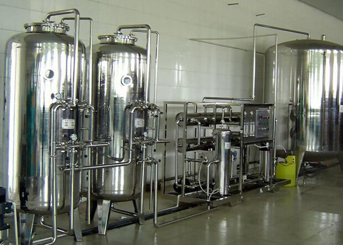 Stainless Steel Fluid Control Equipments , RO Reverse Osmosis Pure Water Equipment