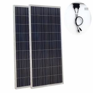 China Customize Voltage DC24V 48V Poly Solar Panel 200W 300 400 Watt Solar Panel on sale