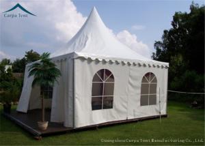 Wholesale 850g/Sqm PVC Polyester Coated Gazebo Tents White For Promotional Show from china suppliers