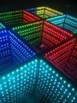 Toughened Glass 3D Mirror Dance Floor for DJ Night Club Bar Disco