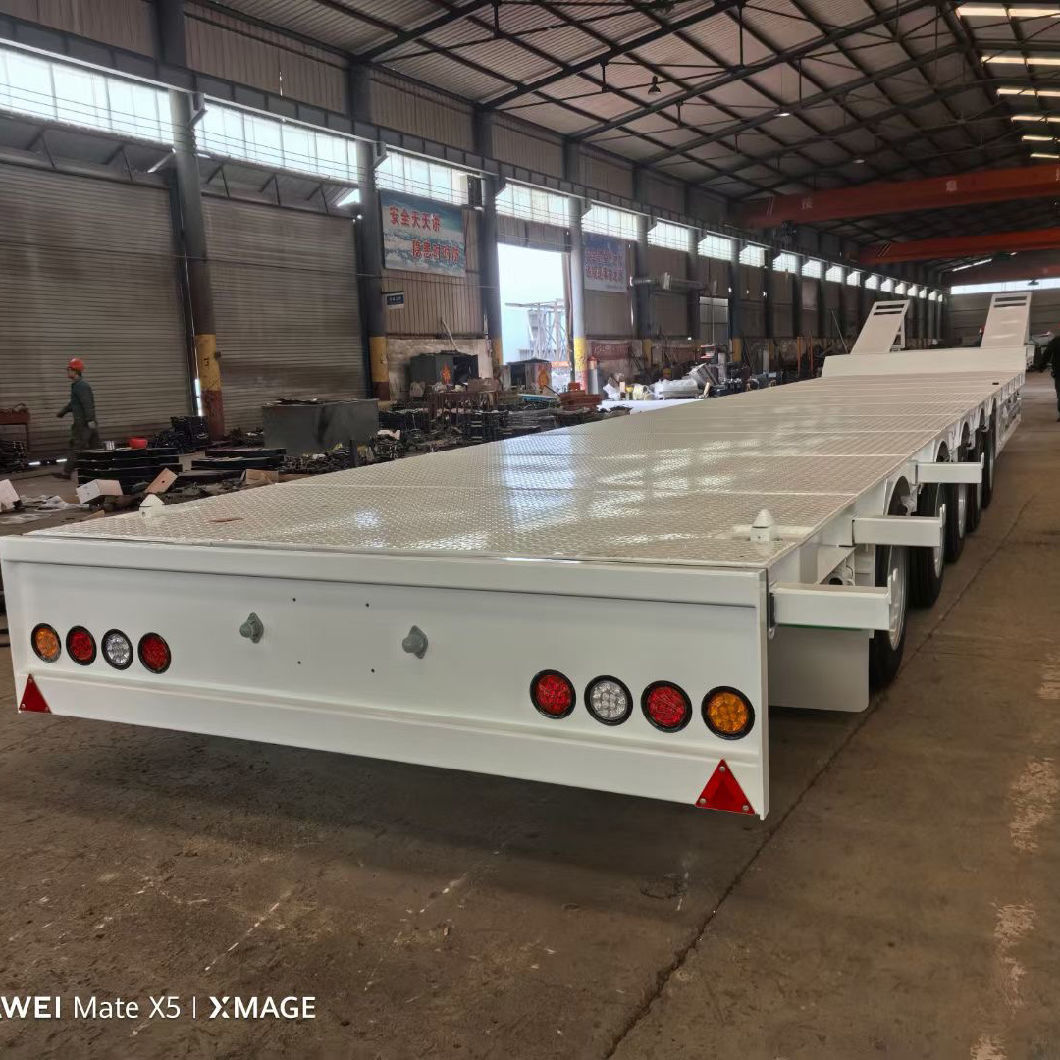 Factory Directly 5/6 Axle Lowbed Trailer for Extreme Load Transport