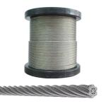 T316 - 1/8"Stainless Steel Cable (7x7 Strands) 7x19 Strands Construction SS