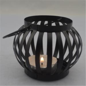 China iron candle holder,hanging wax candles,black candle holder on sale