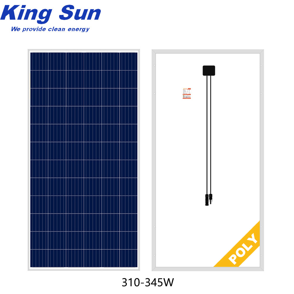 330 Watt Polycrystalline Silicon Solar Panels , Waterproof Solar Panel