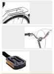 Customized Logo City Commuter Bikes for Comfortable and Affordable Urban