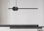 Restaurant chandelier one word long strip modern simple light luxury minimalist