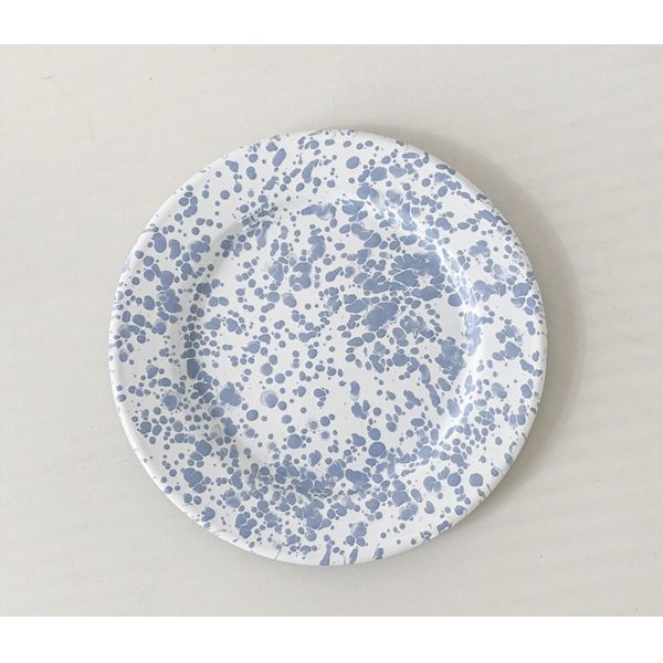Korean Splash Ink Enamel Dinnerware Bowl Mug Plate Set Classical Style 0.5mm Thickness