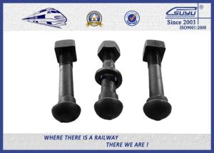 Wholesale Oxide Black Railway Bolt Nut for Fish Plate Grade 8.8 45 # tunnel bolt from china suppliers