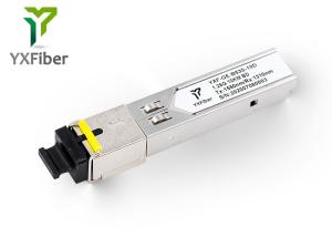 Wholesale SMF SFP 1.25G 1550/1310nm 10KM SFP Fiber Optical Transceiver Module SC from china suppliers