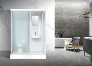 Wholesale Shower Cabins White Acrylic ABS Tray 1400*1100*2150mm white aluminium from china suppliers