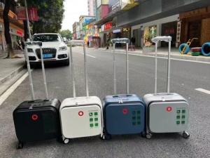 Wholesale Aluminum Framed Business Travel Suitcase TRAVELKING Luggage Sets Business Trolley Bag Luggage Built-In TSA Lock from china suppliers