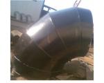 Q235 Steel Pipe Lined Bend With Aolly Steel Welding Rod Reinforced 5-10 Years