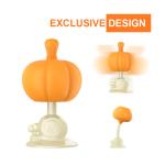 Eco Inspired Flexible Baby Teething Toys Vegetable Pumpkin Silicone Teether