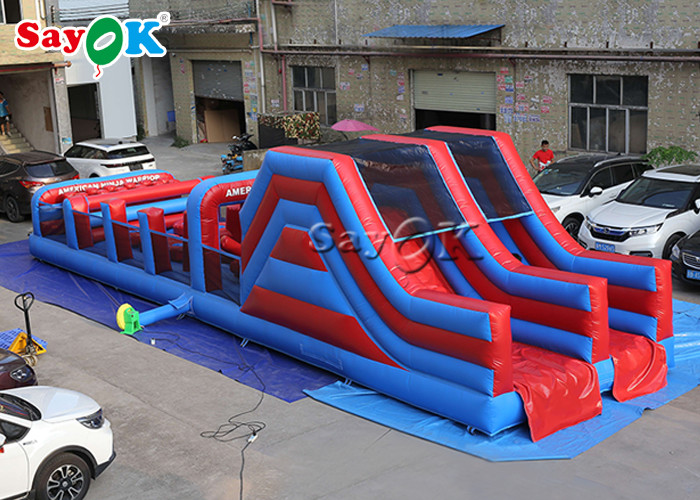 Inflatable Carnival Games Carnival Commercial Adult Climb Slide Inflatable Obstacle Game
