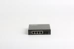HiOSO Ring Type Black 850nm Managed Fiber Media Converter 5 Port