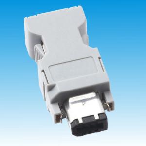 Wholesale 6P PBT Insulator IEEE1394 Female Solder Connector 500V AC from china suppliers