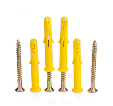 304 Stainless Steel Plastic Expansion Tube Rubber Plug Bolt Self Tapping Screw