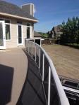 Hot Stainless Steel 304 black Stair Railing Aluminum Balustrade