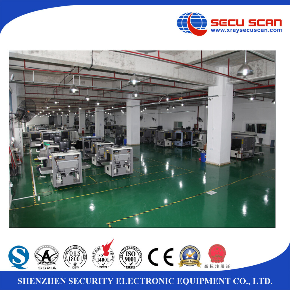 Hotel Safe X Ray Baggage Scanner Integrated 34mm Steel Penetration
