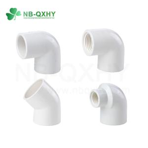 Wholesale Industry PVC Pipe Fitting 90 Degree Elbow Reducing Male Female Elbow Round Head Code from china suppliers