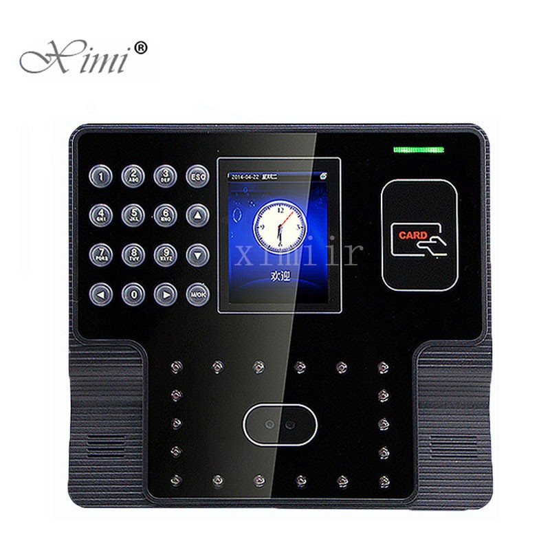 Facial Time Attendance And Access Control With RFID EM Card Reader ZK Iface101 Biometric Time Recording Time Clock