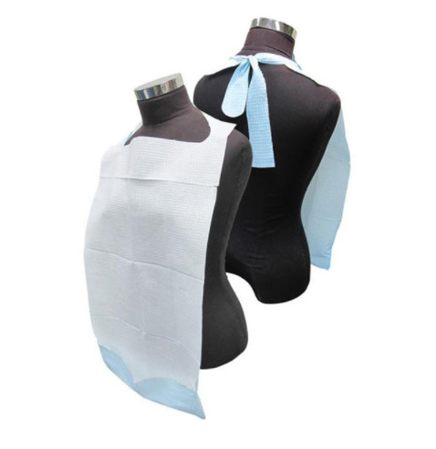 Waterproof PE Coated 37*48 Disposable Medical Bibs