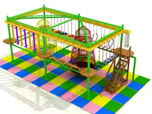 Wholesale teenager indoor adventure play equipment wooden climbing play land for shopping center from china suppliers