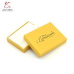 Yellow Luxury 950gsm Decorative Cardboard Gift Boxes With Lid