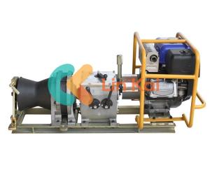 Wholesale Power 50KN Heavy 5 Ton Gas Power Winch With Four Gear Detachable Drum from china suppliers